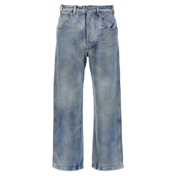 Maison Margiela Used-Effect Cotton Denim Jeans - NWT - Picture 1 of 4